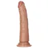 RealRock - realistični dildo 15,5 cm - tamna prirodna boja
