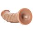 RealRock - realistični dildo - 15,5cm (tamna boja)