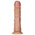 RealRock - realistični dildo - 15,5cm (tamna boja)