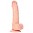 RealRock - realistični dildo s usisnom čašom - 15,5cm (natur)