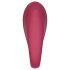 Raytech Rose - punjivi vodootporni vibrator za parove (crveni)
