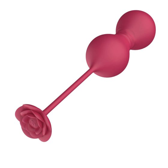 Raytech Rose - punjiva, vodootporna lopta za gejše (crvena)