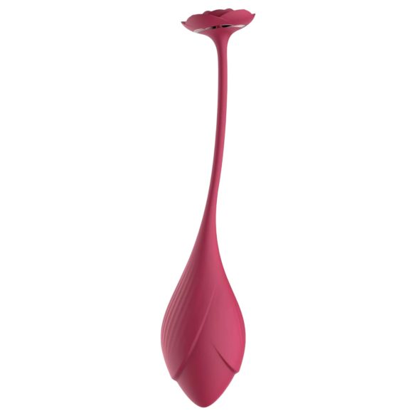Raytech Rose - bežično vibrojaje s baterijom (crveno)