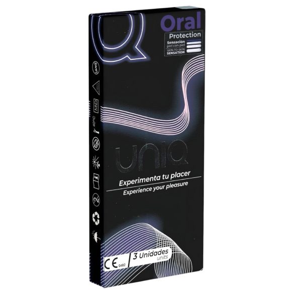 Uniq - bezlateksni oralni kondomi (3 komada)