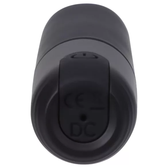 Doc Johnson - vibrirajući mini vibrator - vodootporan, punjiv - crni