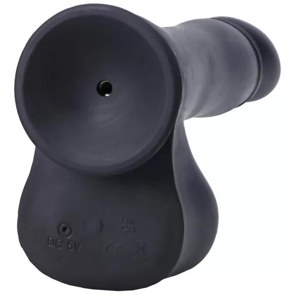 Doc Johnson - mini piston vibrator s radijskim upravljanjem - crni