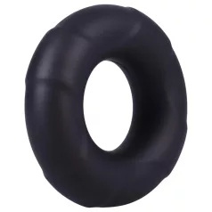   Doc Johnson C-Ring - erekcijski penisni prsten - silikon - crni