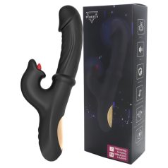 Wilson - vibrator s klitoralnim nastavkom - crni