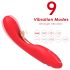 Bestoy - jezični G-točka vibrator (crvena)