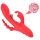 Bestoy - 3-grana vibrator s jezikom (crveni)