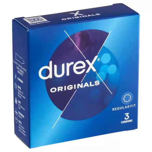 Durex Originals - kondomi - 3 komada