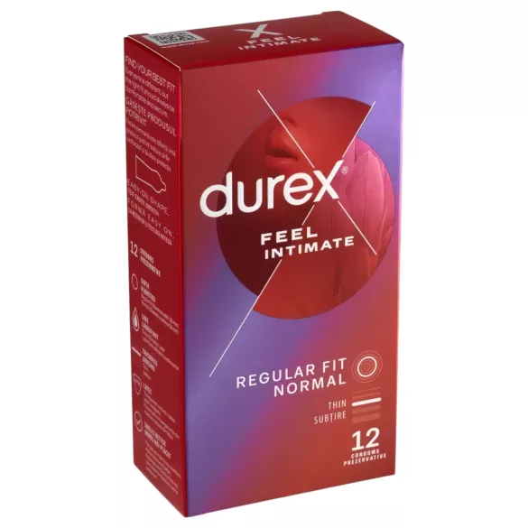 Durex - tanka kondom - osjetljiv osjećaj - 12 komada