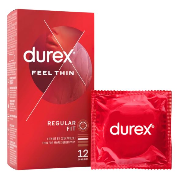 Durex Feel Thin - prirodan osjećaj kondoma (12 kom)