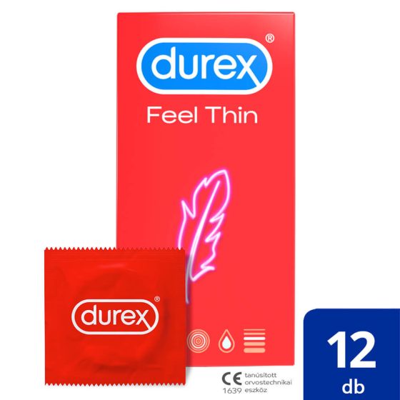 Durex Feel Thin - kondomi realističnog osjećaja (12 kom)