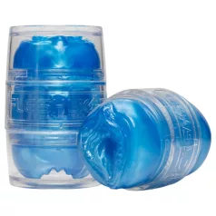   Fleshlight Quickshot Vantage - prozirni dvostruki masturbator (plavi)