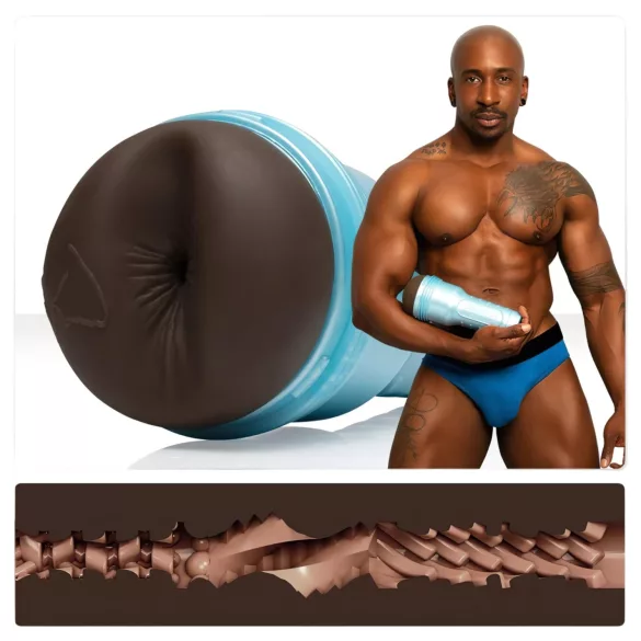 Fleshjack Max Konnor - masturbator s realističnom analnom otvorom - smeđa boja
