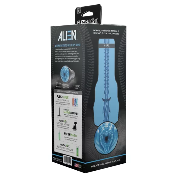 Fleshlight Alien - masturbator za muškarce - plava