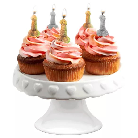 Glittaretti - penis svijeća set - 5 komada