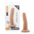 Dr. Skin realistični dildo s vakuumom - prirodni (14cm)