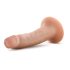 Dr. Skin realistični dildo s vakuumom - prirodni (14cm)