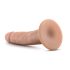 Dr. Skin realistični dildo s vakuumom - prirodni (14cm)