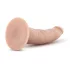 Dr. Skin - realistični dildo s vakuum postoljem - koža - 17,5 cm