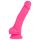 Blush Neo – dildo s vakumskim postoljem – 19 cm (roza)