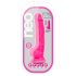 Blush Neo – dildo s vakumskim postoljem – 19 cm (roza)