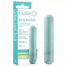   Gaia Eco M - ekološki prihvatljiv vibrator u obliku štapića (tirkizni) - srednji