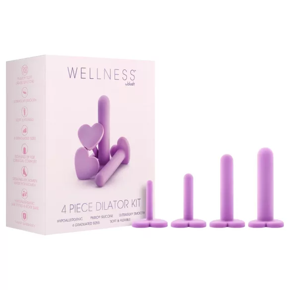 Blush Wellness - set za širenje vagine - ljubičasta