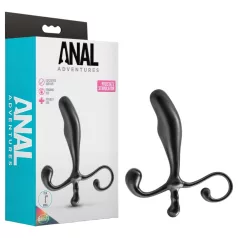 Anal Adventures - dildo za prostatu - crni