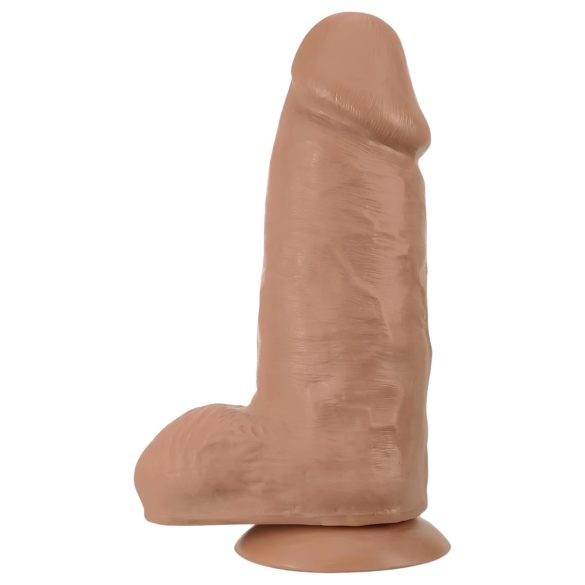 Blush Chub – realistični dildo s vakuumskom bazom – 18 cm (natur)