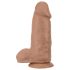 Blush Chub – realistični dildo s vakuumskom bazom – 18 cm (natur)