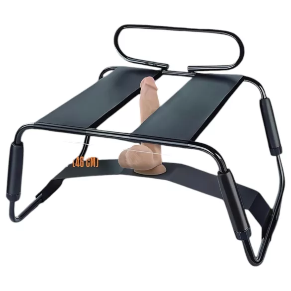 Temptasia - seks stolica s vibratorom - crna-prirodna