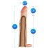 Performance Plus 2,5 - prirodni penis rukav s prstenom