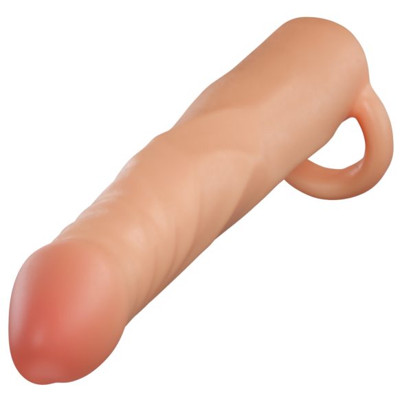 Performance Plus - penis rukav s prstenom - prozirni - 2,5 cm