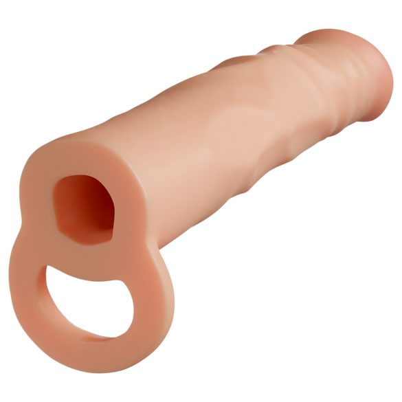 Performance Plus - penis rukav s prstenom - prozirni - 2,5 cm