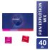 Durex Zabavna Eksplozija - diskretno pakiranje kondoma (40 kom)