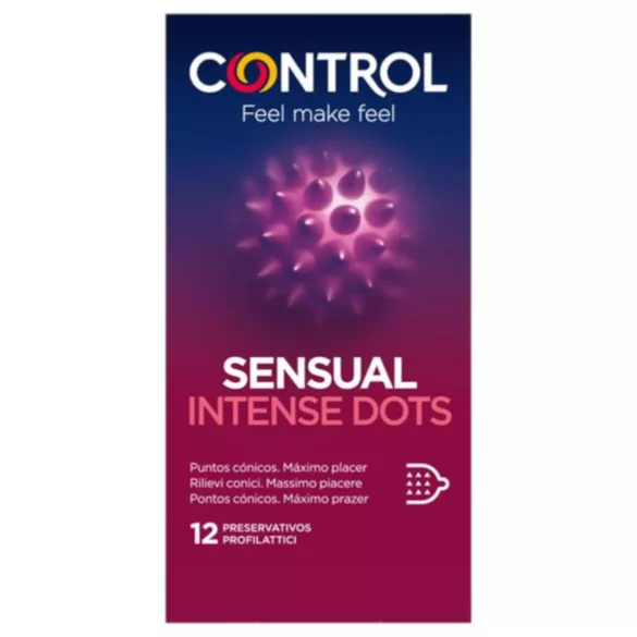 Control - kondom s izbočinama - 12 komada