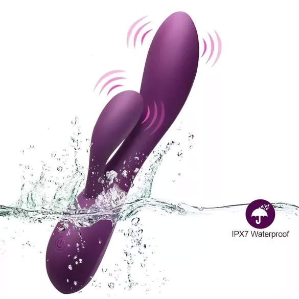 Engily Ross Bacall 2.0 - vibrator za G-točku i klitoris - silikon - ljubičasti