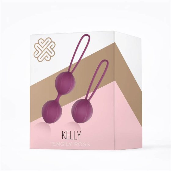 Engily Ross Kelly - 2-dijelni set lopti za gejše (ljubičasta)