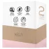 Engily Ross Kelly - set gejša kuglica 2-dijelni - ljubičasta