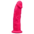 Silexd - vibrator s prijanjajućom podlogom i daljinskim upravljačem - ružičasti