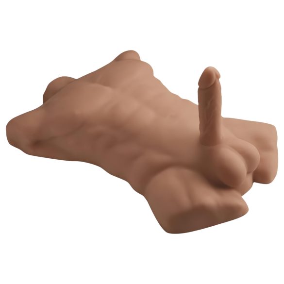 Silexd Apollo - muški torzo masturbator - tamna prirodna boja