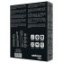 Addicted Toys - set silikonskih penis prstena - 7 komada (crni)