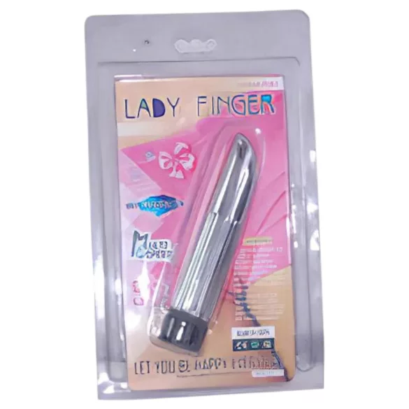 Baile - mini vibrator Lady Finger - srebro