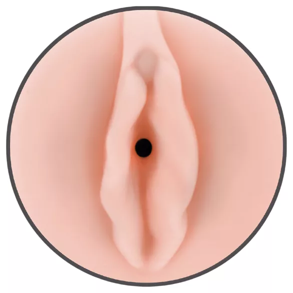 JamyJob - realistična umjetna vagina u futroli - crna/natural