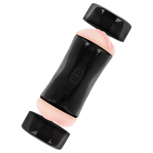 JamyJob - masturbator za vaginu i anus - prirodna boja