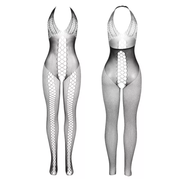 Subblime 951832 - otvoreni mrežasti bodystocking - crna - S-L