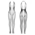Subblime 951832 - otvoreni mrežasti bodystocking - crna - S-L